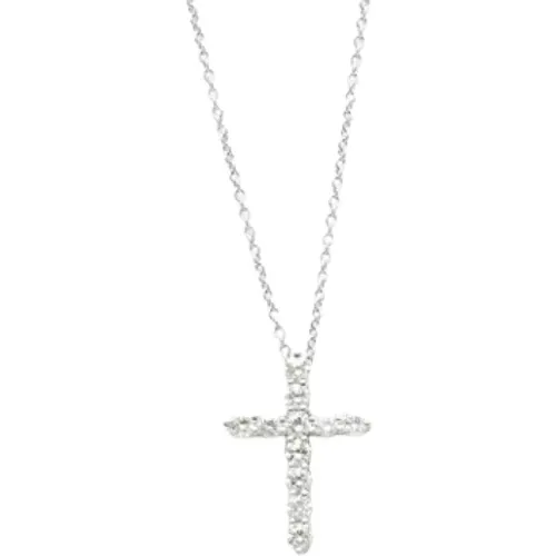 Pre-owned Platinum necklaces , female, Sizes: ONE SIZE - Tiffany & Co. Pre-owned - Modalova