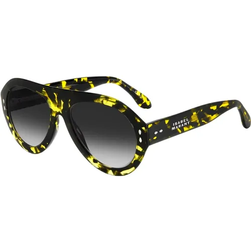 Yellow Havana Sunglasses - Isabel marant - Modalova