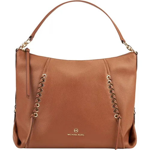 Shopper Bag with Gold Details , female, Sizes: ONE SIZE - Michael Kors - Modalova