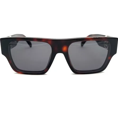 Braune Sonnenbrille für Frauen , Damen, Größe: 54 MM - Barrow - Modalova