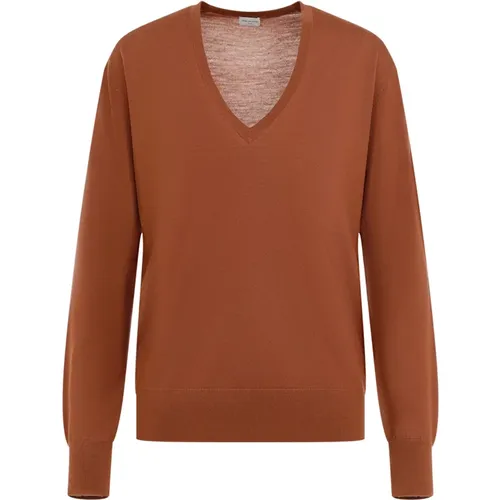 Rust Sweater for Men , female, Sizes: XS, S - Dries Van Noten - Modalova