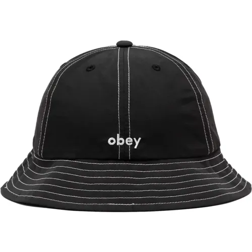 Hats, male, , Size: ONE SIZE Nylon Unstructured Bucket Hat - Obey - Modalova