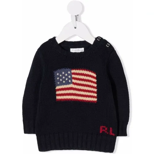 Hunter Navy Pullover - Polo Ralph Lauren - Modalova