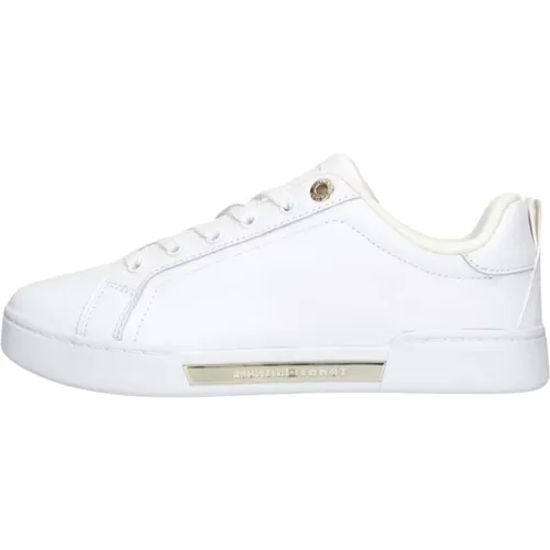 Chic Court Low-Top Sneakers , Damen, Größe: 36 EU - Tommy Hilfiger - Modalova