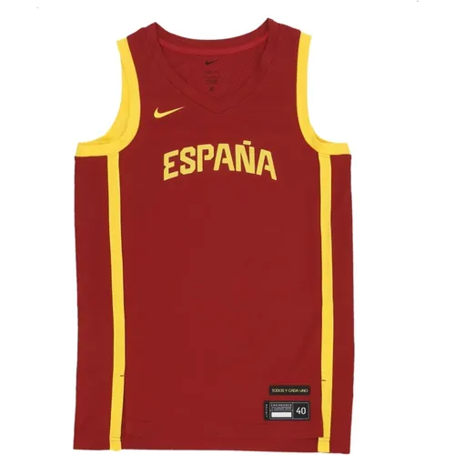 Spain Basketball Tank Top Limited Edition , male, Sizes: XL, M, S, L - Nike - Modalova