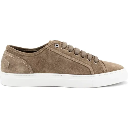 Italian Suede Trainers , male, Sizes: 10 1/2 UK, 11 UK, 8 1/2 UK - Brioni - Modalova