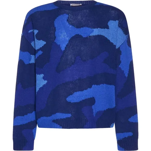 Men's Clothing Sweater Ss23 , male, Sizes: L - Valentino - Modalova