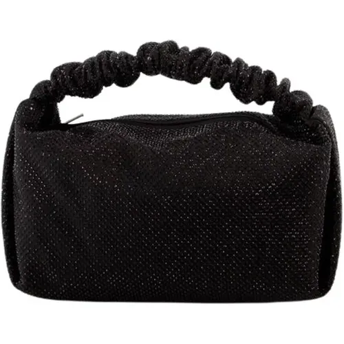 Schwarze Mini Scrunchie Handtasche - alexander wang - Modalova