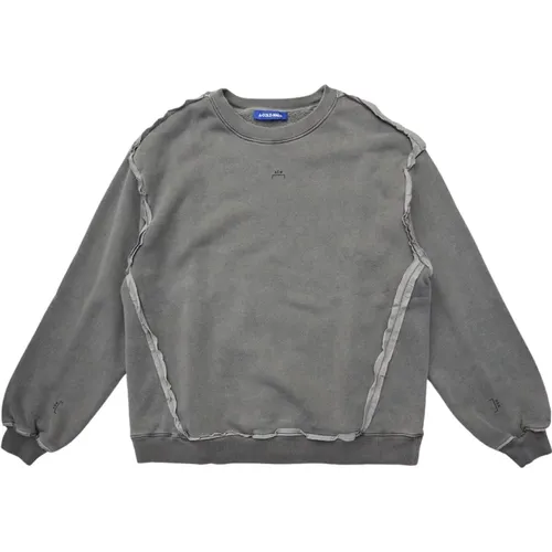 Schwarzer Baumwoll-Crewneck Facade , Herren, Größe: M - A-COLD-WALL - Modalova