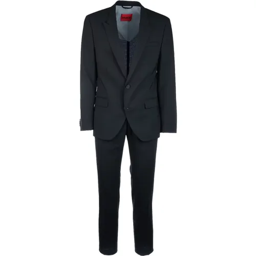 Single Breasted Suits, male, , Size: M Stylish Completi for a Modern Look - Hugo Boss - Modalova