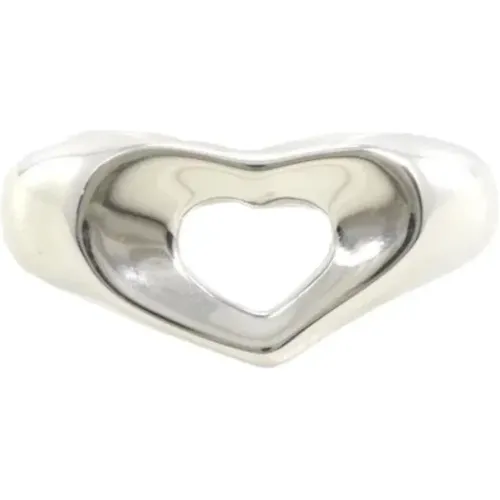 Pre-owned Jewellery, female, , Size: ONE SIZE Pre-owned Silver rings - Tiffany & Co. Pre-owned - Modalova