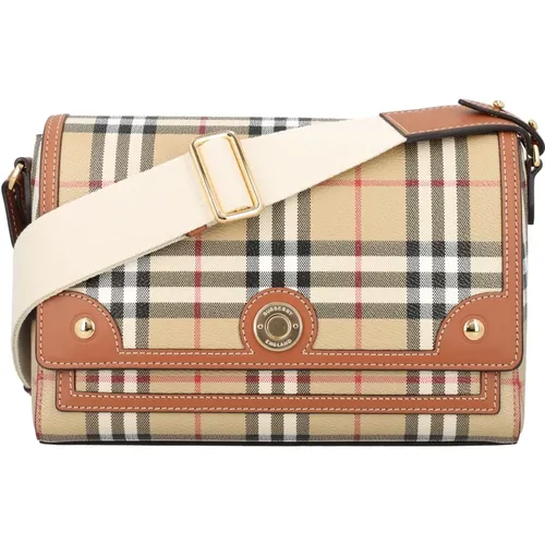 Brown Briar Handbag Note Bag , female, Sizes: ONE SIZE - Burberry - Modalova