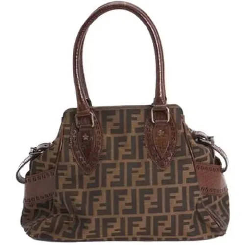 Pre-owned Canvas fendi-bags , female, Sizes: ONE SIZE - Fendi Vintage - Modalova