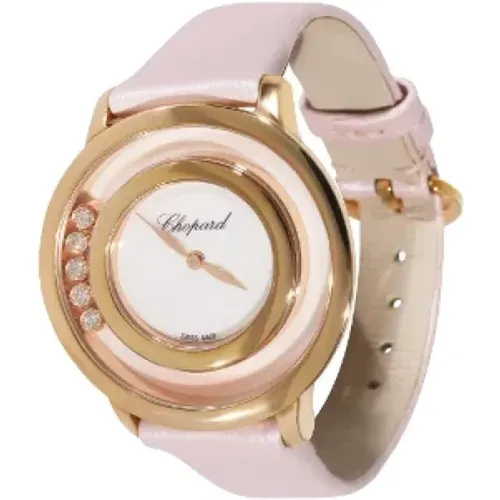 Pre-owned Rose Gold watches , female, Sizes: ONE SIZE - Chopard Pre-owned - Modalova