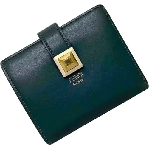 Pre-owned Wallets, female, , Size: ONE SIZE Pre-owned Leather wallets - Fendi Vintage - Modalova