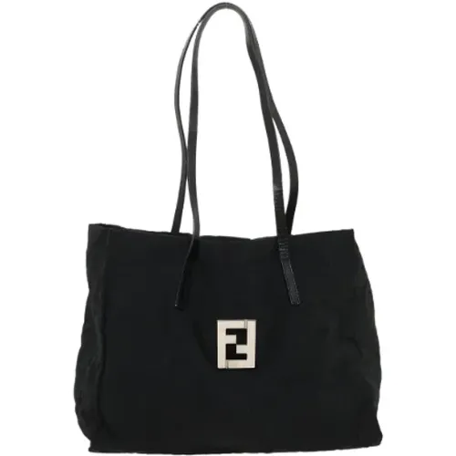 Pre-owned Canvas totes , female, Sizes: ONE SIZE - Fendi Vintage - Modalova