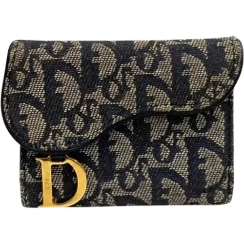 Pre-owned Canvas wallets , female, Sizes: ONE SIZE - Dior Vintage - Modalova