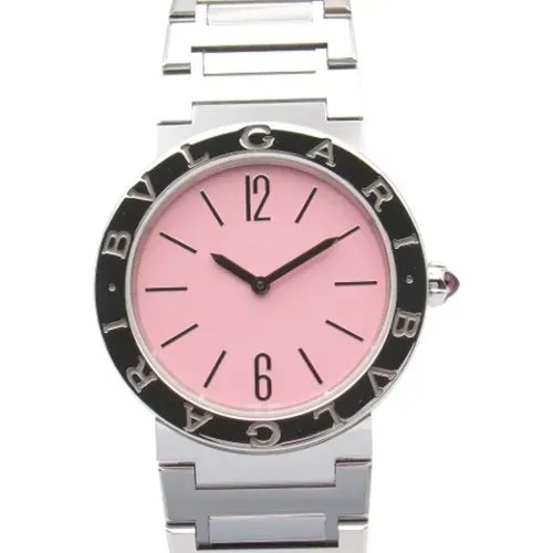 Pre-owned Watches, female, , Size: ONE SIZE Pre-owned Stainless Steel watches - Bvlgari Vintage - Modalova