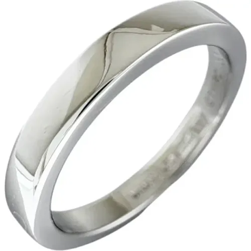 Pre-owned Jewellery, female, , Size: ONE SIZE Pre-owned Platinum rings - Bvlgari Vintage - Modalova