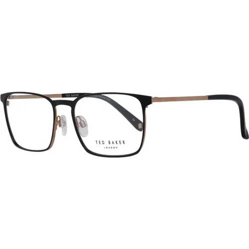 Glasses, male, , Size: ONE SIZE Metal Optical Frames with Spring Hinge - Ted Baker - Modalova