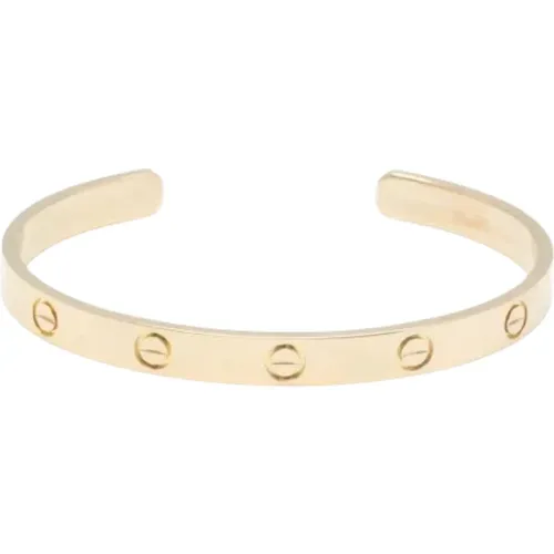 Pre-owned Jewellery, female, , Size: ONE SIZE Pre-owned Rose Gold bracelets - Cartier Vintage - Modalova