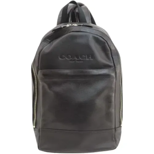 Pre-owned Leather backpacks , female, Sizes: ONE SIZE - Coach Pre-owned - Modalova
