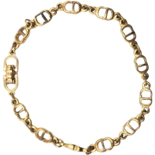 Pre-owned Metal bracelets , female, Sizes: ONE SIZE - Dior Vintage - Modalova