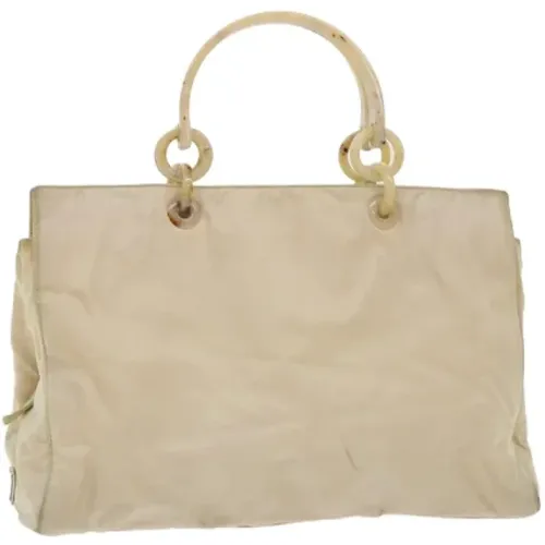 Pre-owned Tote Bags, female, , Size: ONE SIZE Pre-owned Nylon handbags - Prada Vintage - Modalova