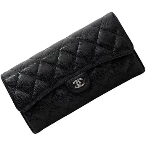 Pre-owned Leather wallets , female, Sizes: ONE SIZE - Chanel Vintage - Modalova