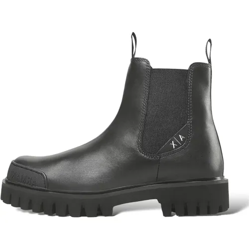 Chelsea Boots, male, , Size: 8 US Boots - Armani Exchange - Modalova