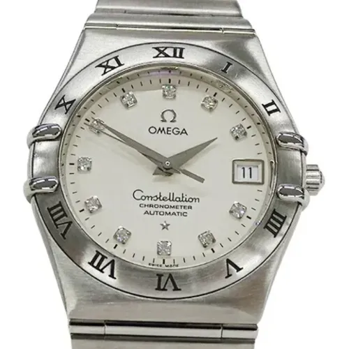 Pre-owned Watches, male, , Size: ONE SIZE Pre-owned Stainless Steel watches - Omega Vintage - Modalova