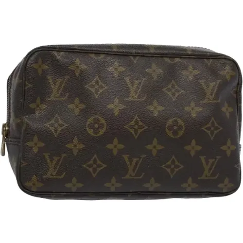 Pre-owned Canvas clutches , female, Sizes: ONE SIZE - Louis Vuitton Vintage - Modalova