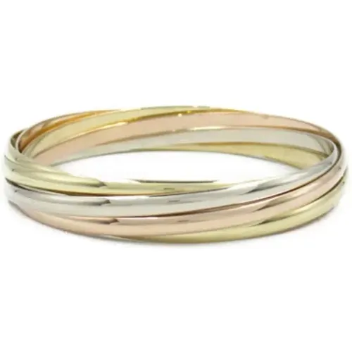 Pre-owned Jewellery, female, , Size: ONE SIZE Pre-owned Gold bracelets - Cartier Vintage - Modalova