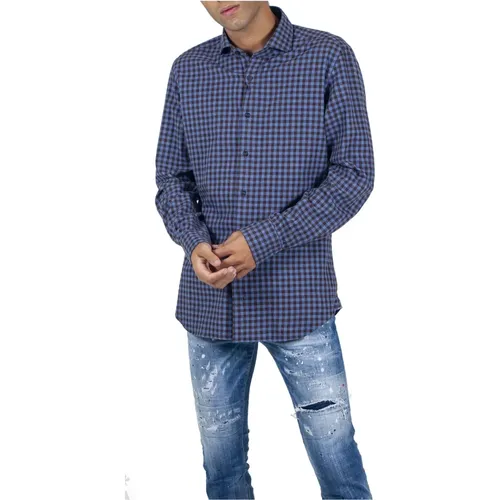Casual Shirt , male, Sizes: 3XL, 2XL, XL - Xacus - Modalova