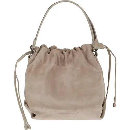 Women's Bags Shoulder Bags C8795 Ss24 , female, Sizes: ONE SIZE - BRUNELLO CUCINELLI - Modalova