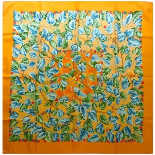 Pre-owned Silk scarves , female, Sizes: ONE SIZE - Hermès Vintage - Modalova