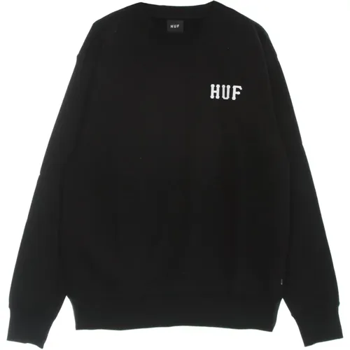 Sweatshirts, male, , Size: XL Classic Crew Neck Sweatshirt - HUF - Modalova