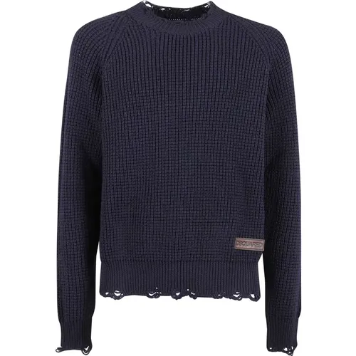 Stylischer Pullover für Männer , Herren, Größe: L - Dsquared2 - Modalova