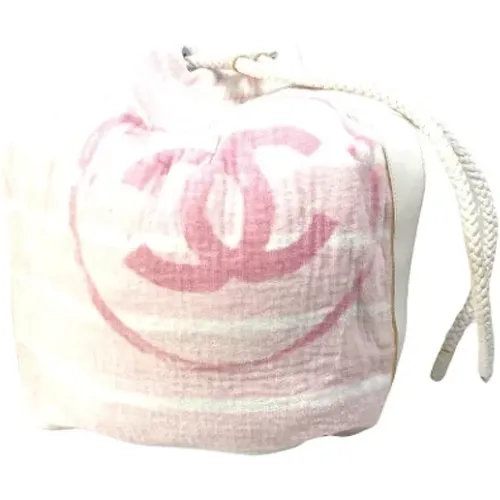 Pre-owned Cotton chanel-bags , female, Sizes: ONE SIZE - Chanel Vintage - Modalova