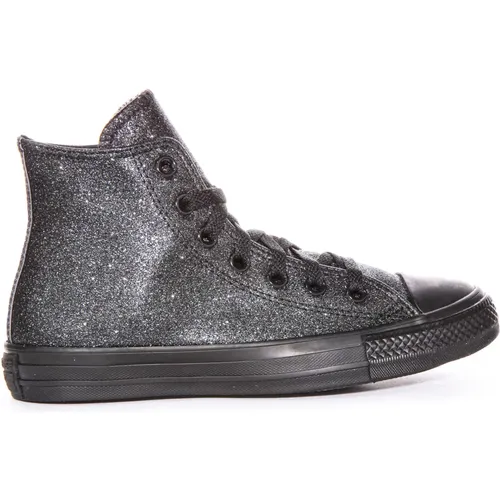 Glitter High Top Sneakers , female, Sizes: 4 UK, 4 1/2 UK - Converse - Modalova