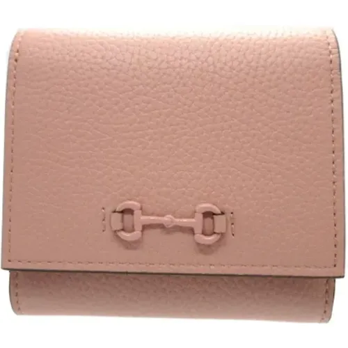 Pre-owned Wallets, female, , Size: ONE SIZE Pre-owned Leather wallets - Gucci Vintage - Modalova