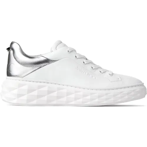 Diamond Max Sneakers in Weiß , Damen, Größe: 37 EU - Jimmy Choo - Modalova