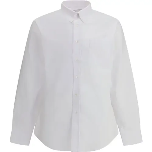 Formal Shirts, male, , Size: M Embroidered Pocket Shirt - Givenchy - Modalova