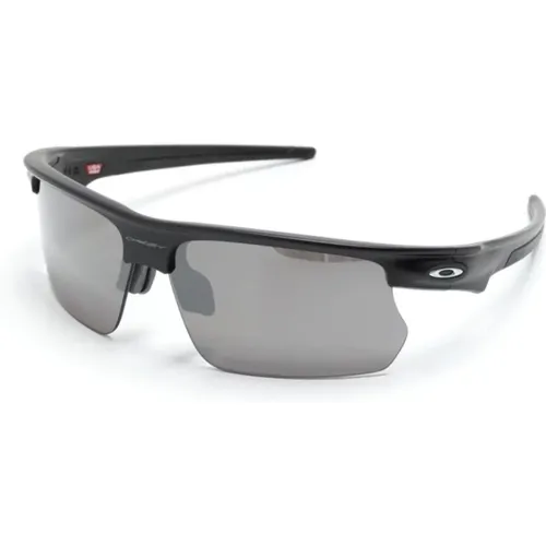 Sunglasses, unisex, , Size: ONE SIZE Rectangle Frame Grey Tinted Sunglasses - Oakley - Modalova