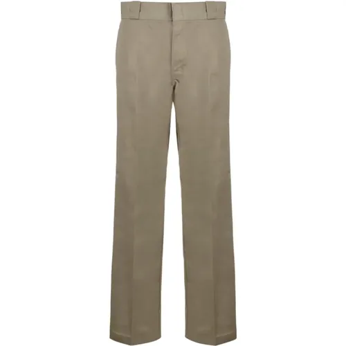 Straight Trousers, male, , Size: W31 Durable Straight Fit Work Pants - Dickies - Modalova