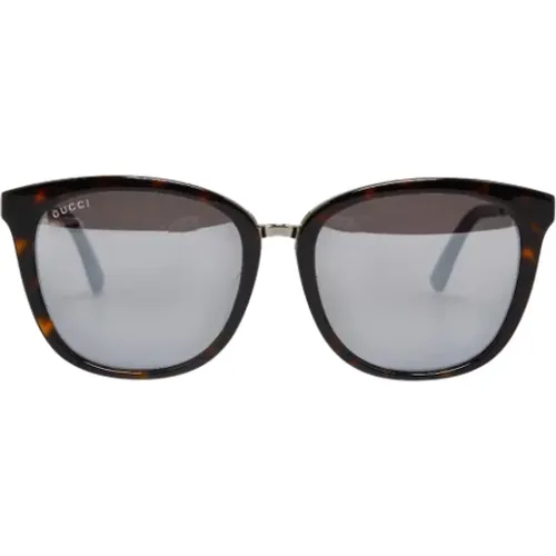 Pre-owned Accessories, female, , Size: ONE SIZE Pre-owned Plastic sunglasses - Gucci Vintage - Modalova