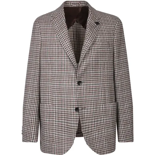 Blazers, male, , Size: XL Blazer for Men Aw24 - Lardini - Modalova