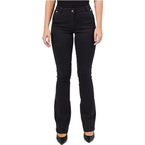 Schwarze Slim Fit Jeans 4 Taschen , Damen, Größe: W26 - Silvian Heach - Modalova