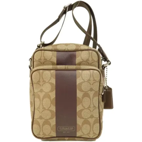 Pre-owned Cross Body Bags, female, , Size: ONE SIZE Pre-owned Fabric shoulder-bags - Coach Pre-owned - Modalova