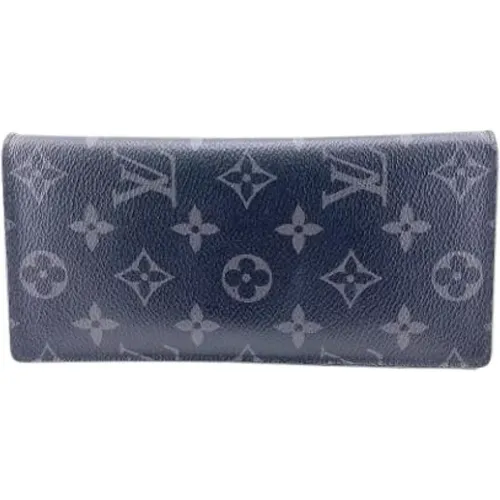 Pre-owned Wallets, male, , Size: ONE SIZE Pre-owned Long wallet (bi-fold) - Louis Vuitton Vintage - Modalova